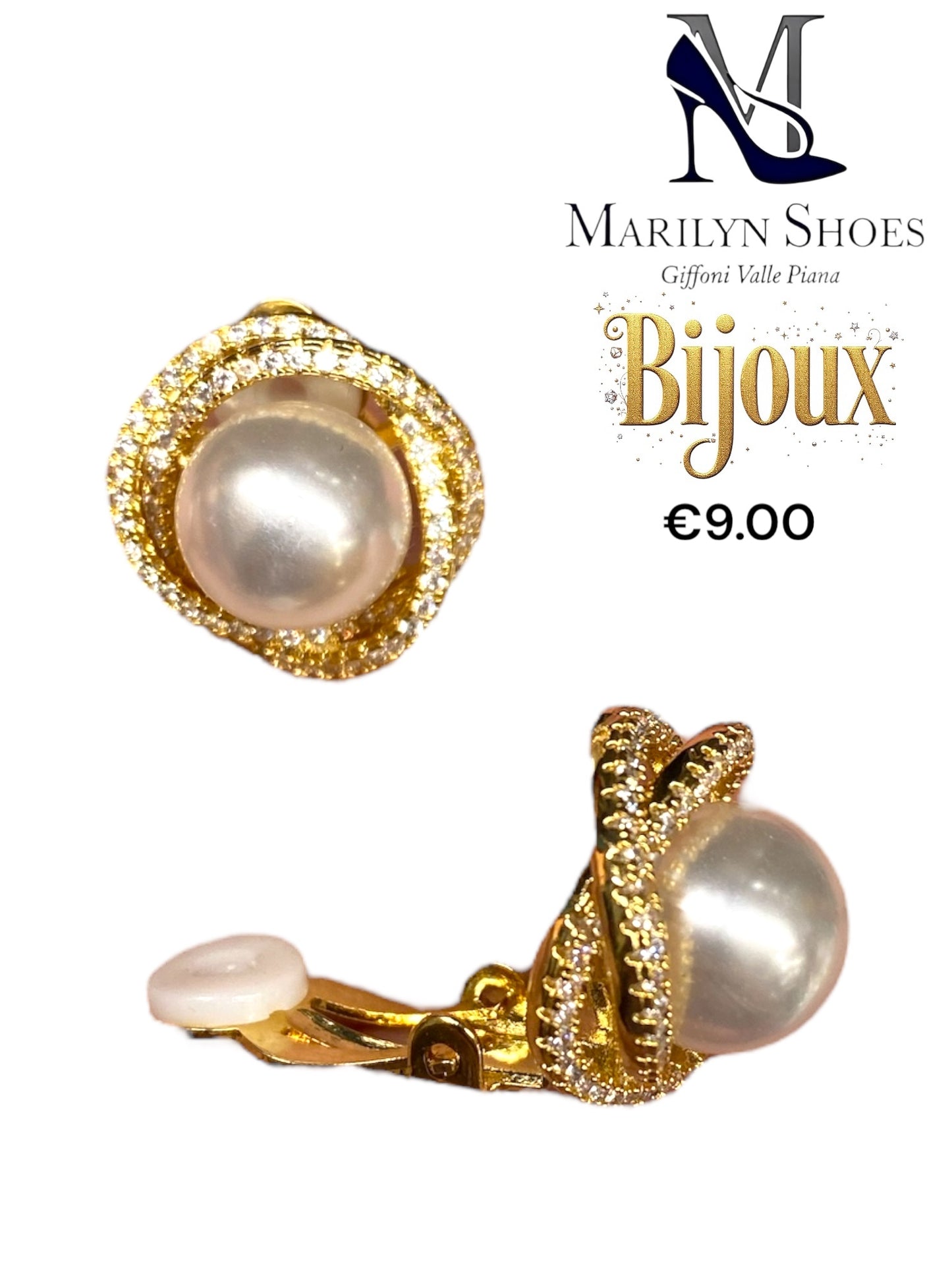 orecchini clip Scauri